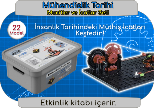 Mühendislik Tarihi - Mucitler ve İcatlar Seti